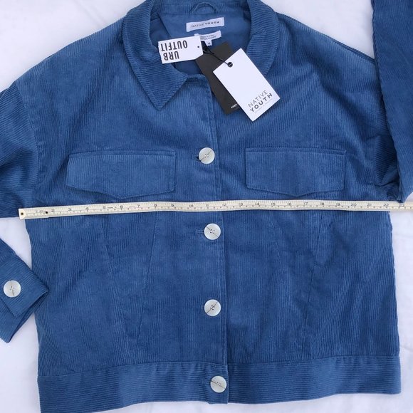 Native Youth Gloria Corduroy Jacket - Picture 2 of 7